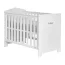 Łóżeczko 120x60 Pinio Marsylia MDF białe